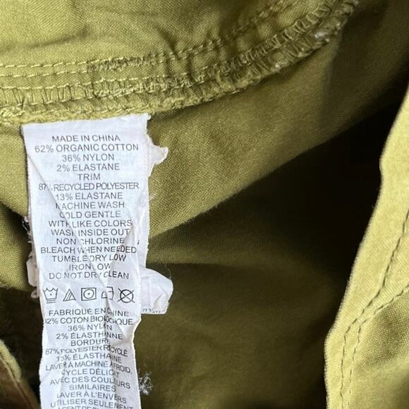 Prana Kanab Shorts Green Women’s Size Small Activewear - Picture 7 of 7